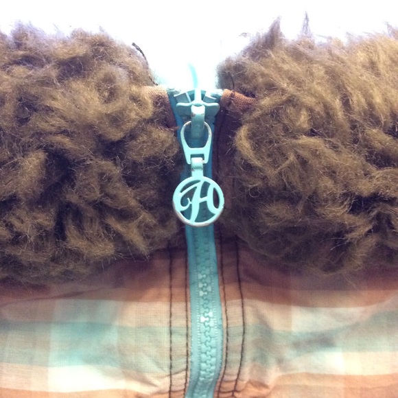 HOOCH 100% cotton knee length hooded winter coat - Picture 5 of 14